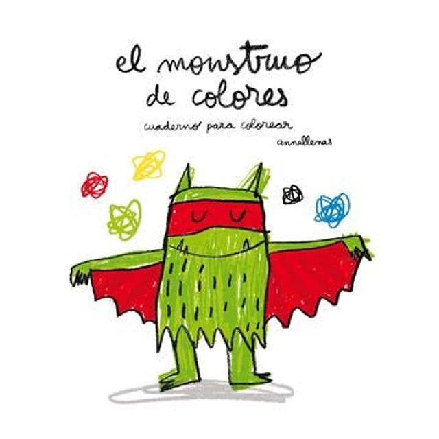 El montruo de colores. Cuaderno para colorear