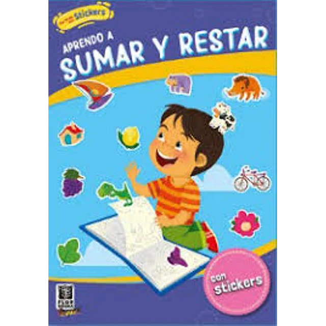 Aprendo a sumar y restar. Con stickers
