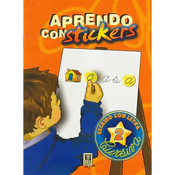 Aprendo con stickers 2. Escribo con letra cursiva