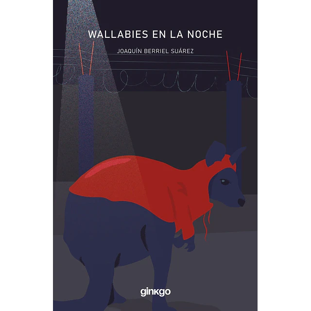 Wallabies en la noche