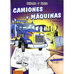 Dibujo y pinto: Camiones y máquinas