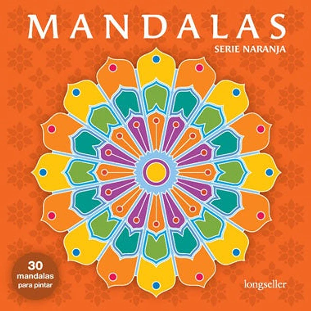 Mandalas. Serie naranja