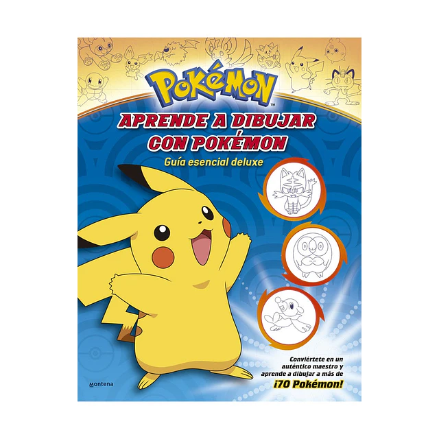 Aprende a dibujar con Pokémon: Guía esencial deluxe