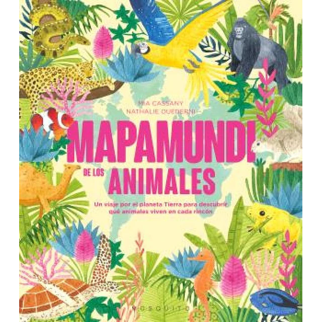 Mapamundi de los animales