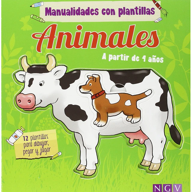 Animales. Manualidades con plantillas