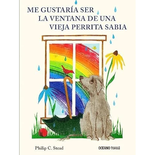 Querría ser la ventana de una vieja perrita sabia