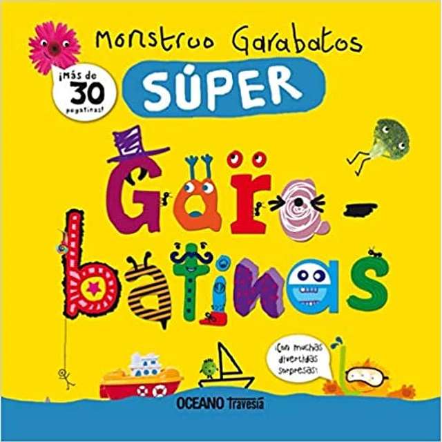 Monstruo garabatos. Súper garabatinas