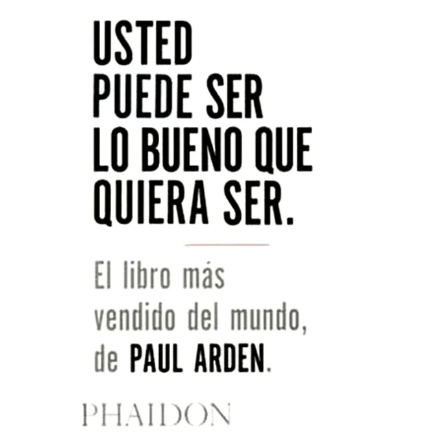 Usted puede ser lo bueno que quiera ser