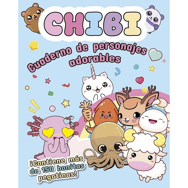Chibi: Cuaderno de personajes adorables