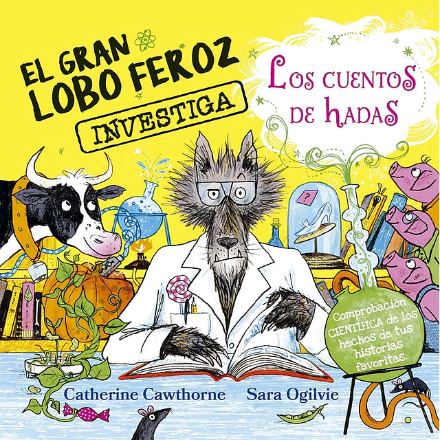 El gran lobo feroz investiga los cuentos de hadas