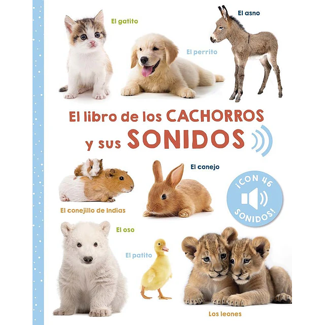 El libro de los cachorros y sus sonidos