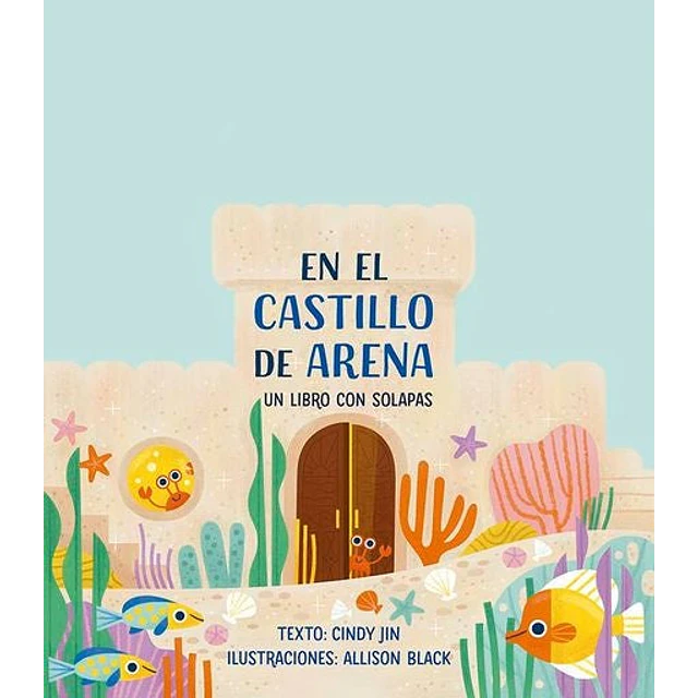En el castillo de arena. Un libro con solapas