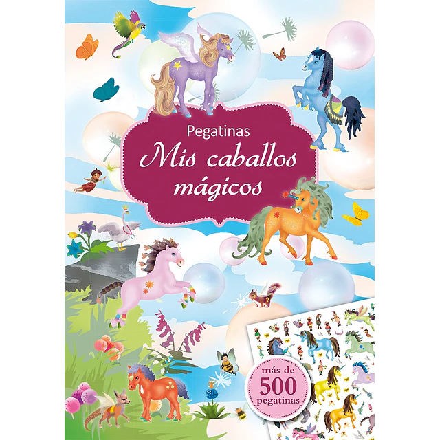 Mis caballos mágicos (con pegatinas)