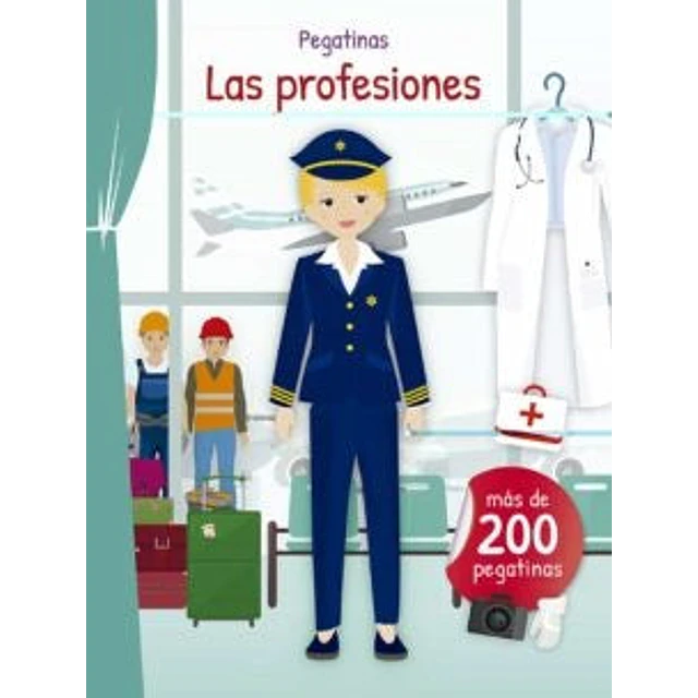 Pegatinas. Las profesiones