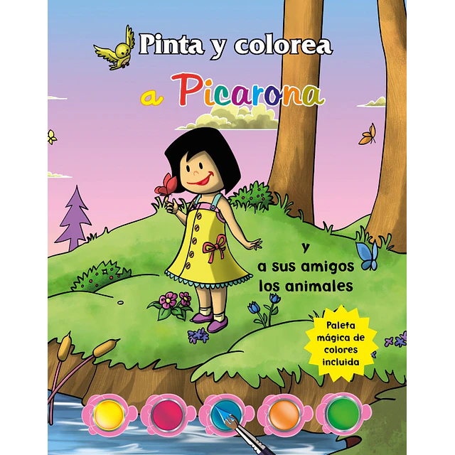 Pinta y colorea a Picarona