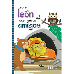 Leo el León hace nuevos amigos - Libro Títere