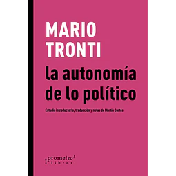 La autonomía de lo político