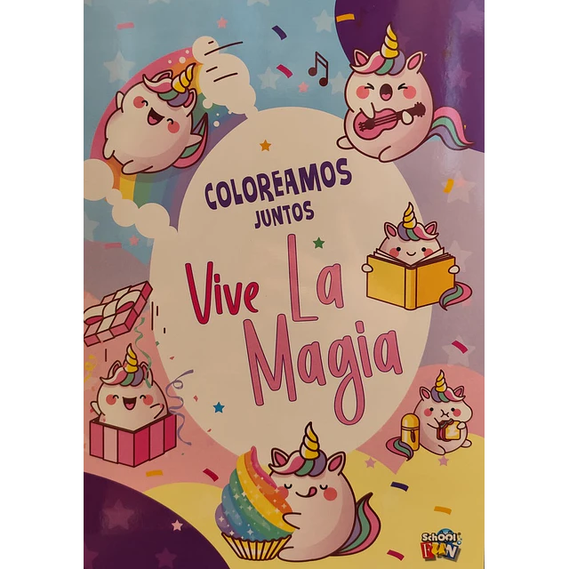 Coloreamos juntos. Vive la magia