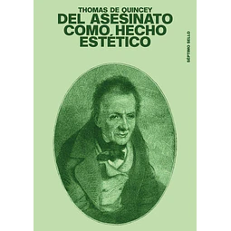Del asesinato como hecho estético