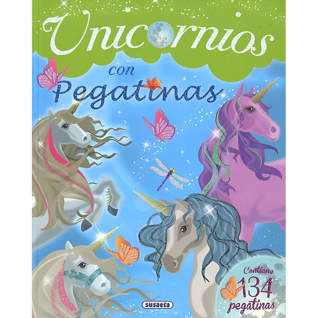 Unicornios con pegatinas