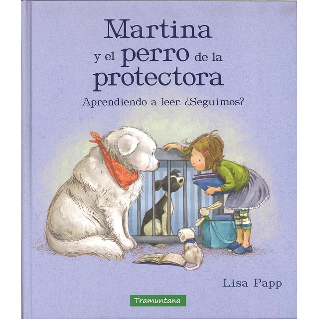 Martina y el perro de la protectora