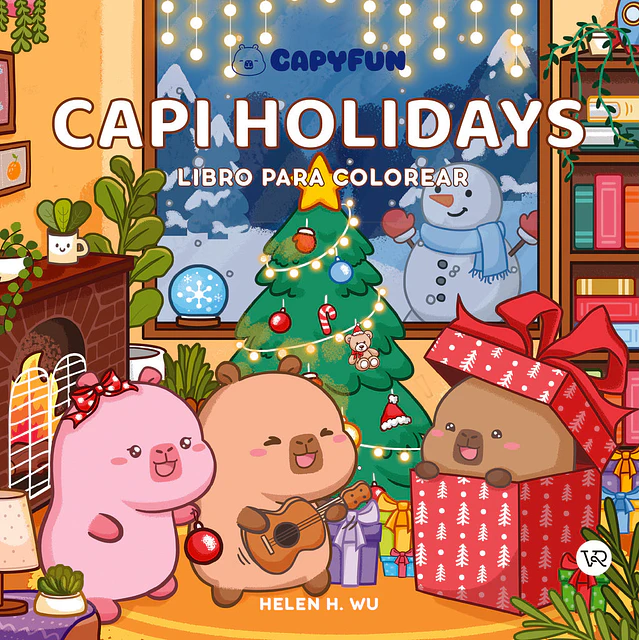 Capi Holidays. Libro para colorear (Capyfun)