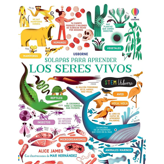 Los seres vivos. Solapas para aprender