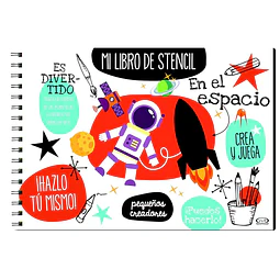 Mi libro de stencil: En el espacio