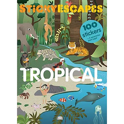 Stickyescapes Tropical. 100 Stickers