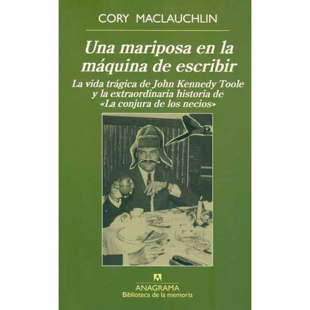 Una mariposa en la maquina de escribir