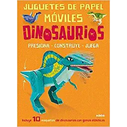 Dinosaurios. Juguetes de papel moviles