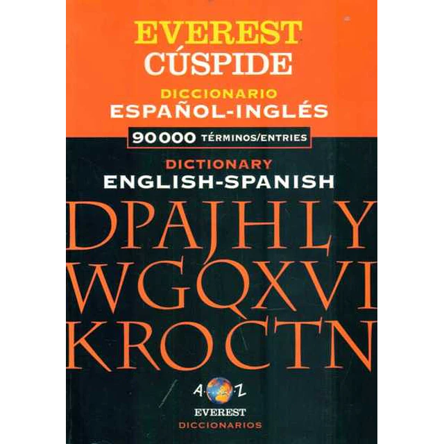 Diccionario español - Ingles. Cuspide