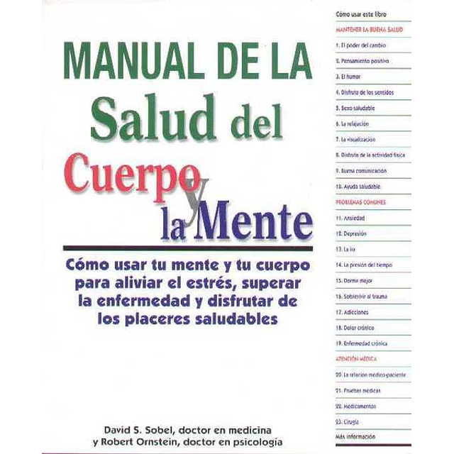 Manual de la salud del cuerpo y de la mente