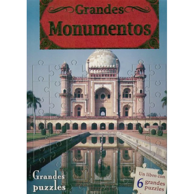 Grandes monumentos. Libro puzzle