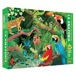 La amazonia. Un planeta en peligro. Libro puzle