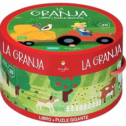 La granja. Libro + puzle gigante