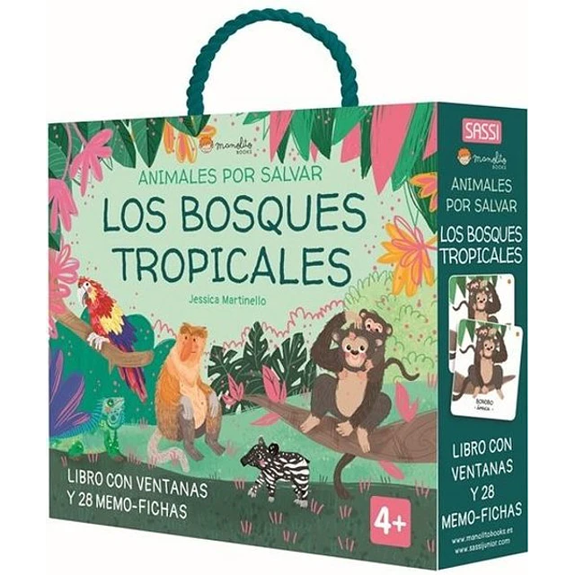 Animales por salvar los bosques tropicales