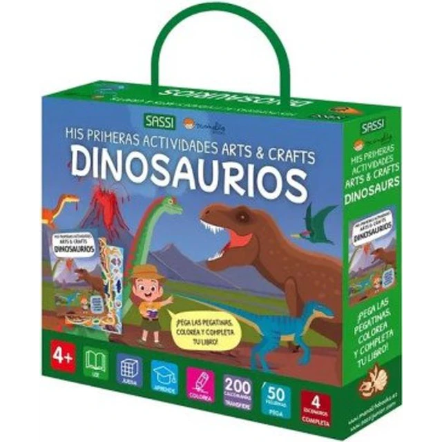 Dinosaurios. Mis primeras actividades arts & crafts