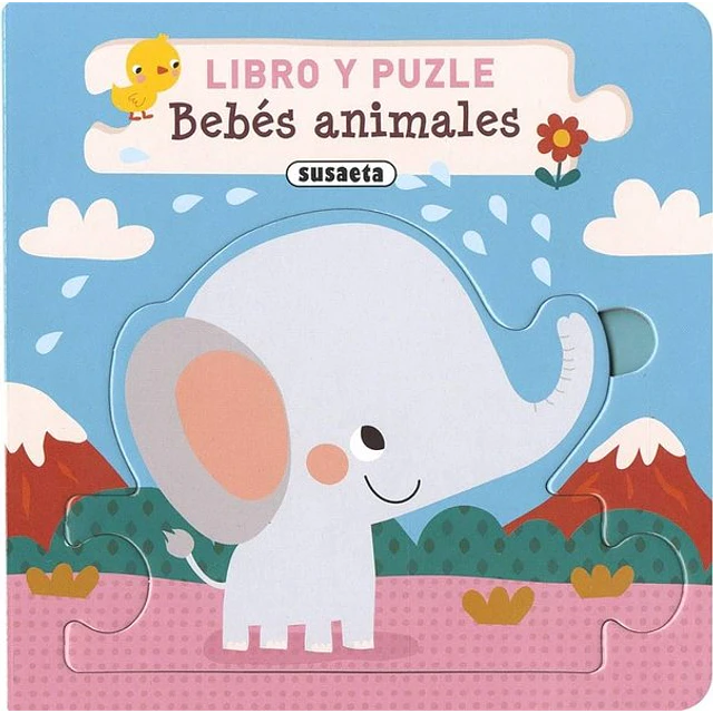 Bebes animales. Libro y puzle