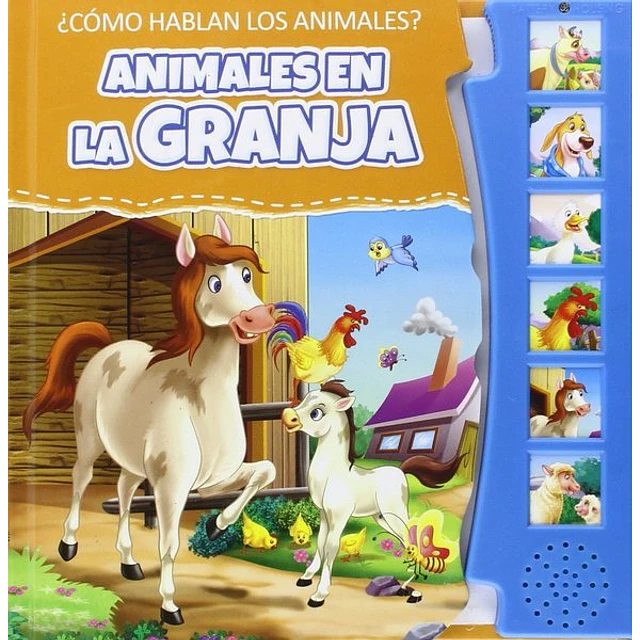 Animales de la granja. Mi primer puzle