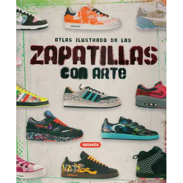 Atlas ilustrado de las zapatillas con arte