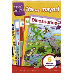 Ya soy mayor! dinosaurios. Super laminas