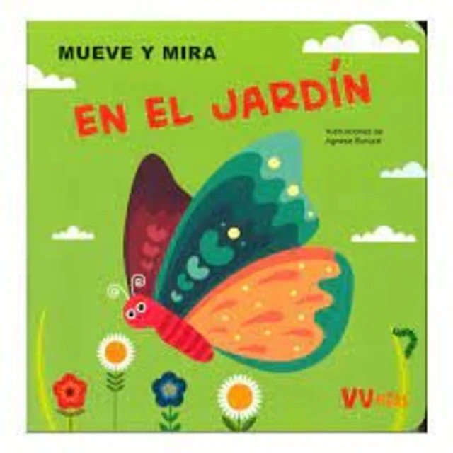 En el jardin. Mueve y mira