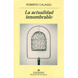 La actualidad innombrable