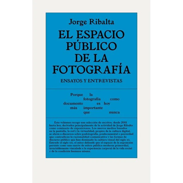 El espacio publico de la fotografia