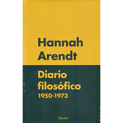 Diario filosofico. 1950-1973