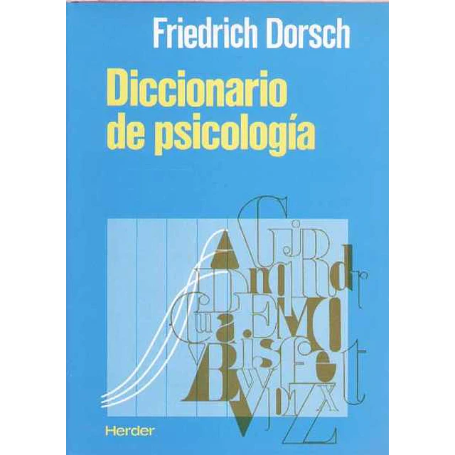Diccionario de psicologia