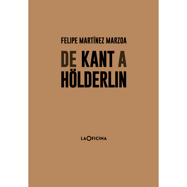 De kant a holderlin