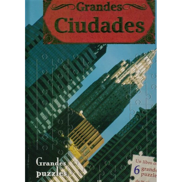 Grandes ciudades. Libro puzzle