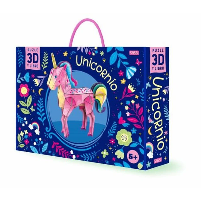 Unicornio. Puzle 3d y libro